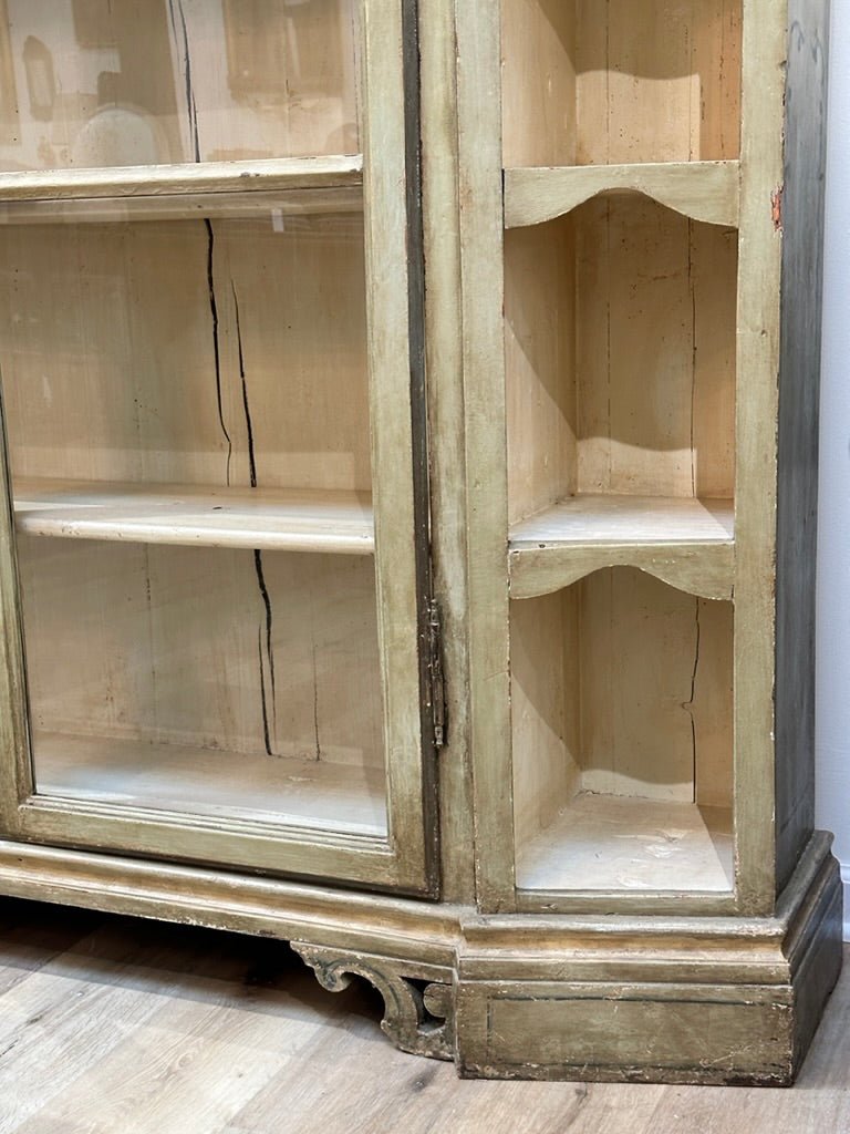 Painted 19th Century Danish Bookcase - Helen Storey Antiques