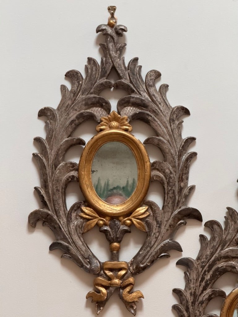 Pair of 18th Century Italian Mirrors - Helen Storey Antiques