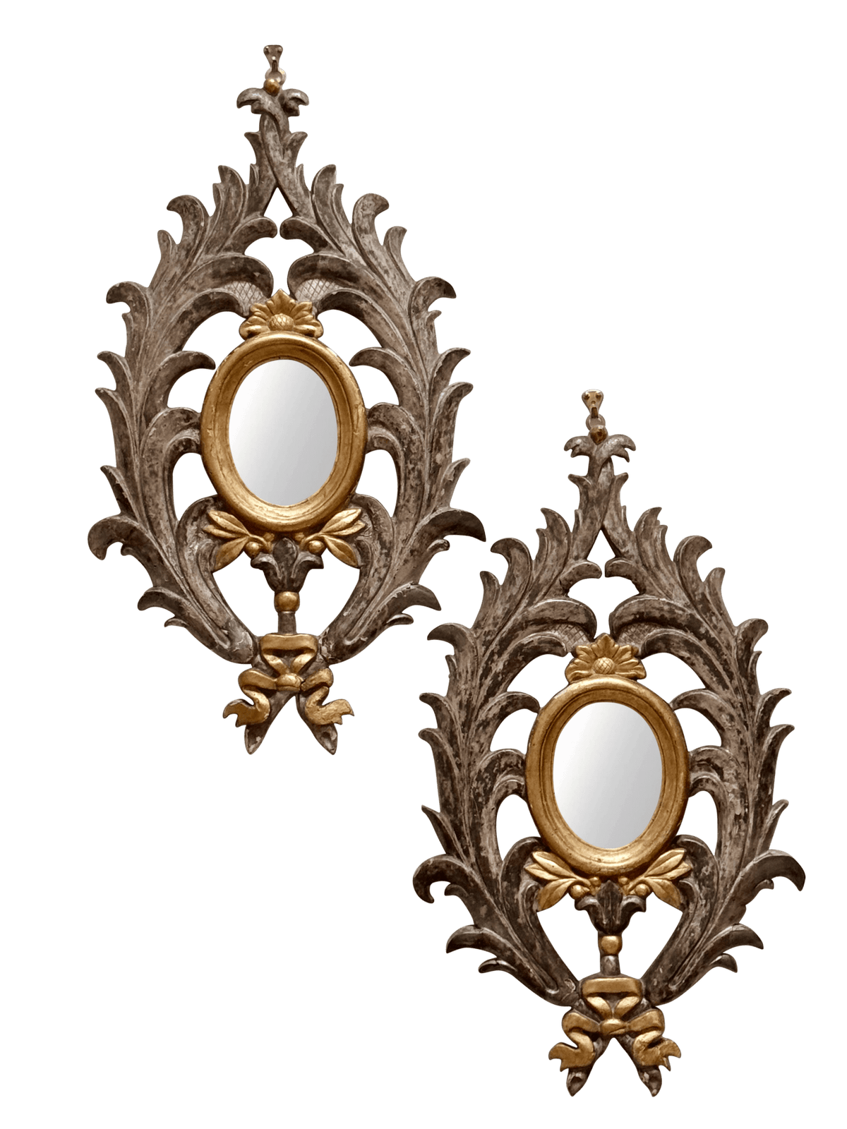 Pair of 18th Century Italian Mirrors - Helen Storey Antiques