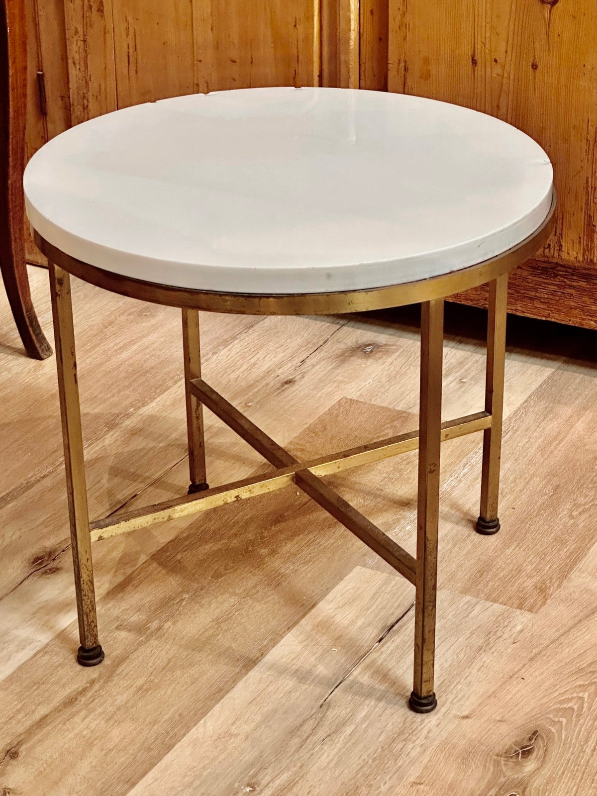 Paul McCobb Marble Top Side Table - Helen Storey Antiques