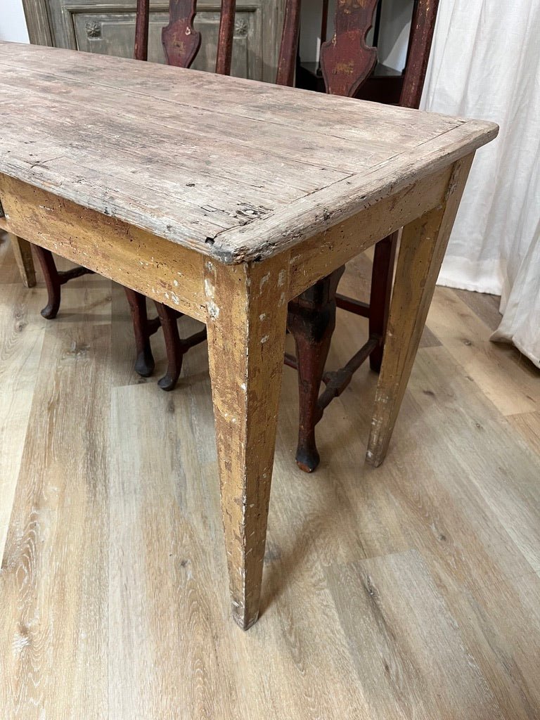 Rare 18th Century Italian Tuscan Rustic Table - Helen Storey Antiques