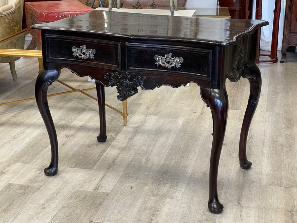 Rare and important 18th Century Portuguese Console made of Brazilian Rosewood - Helen Storey Antiques