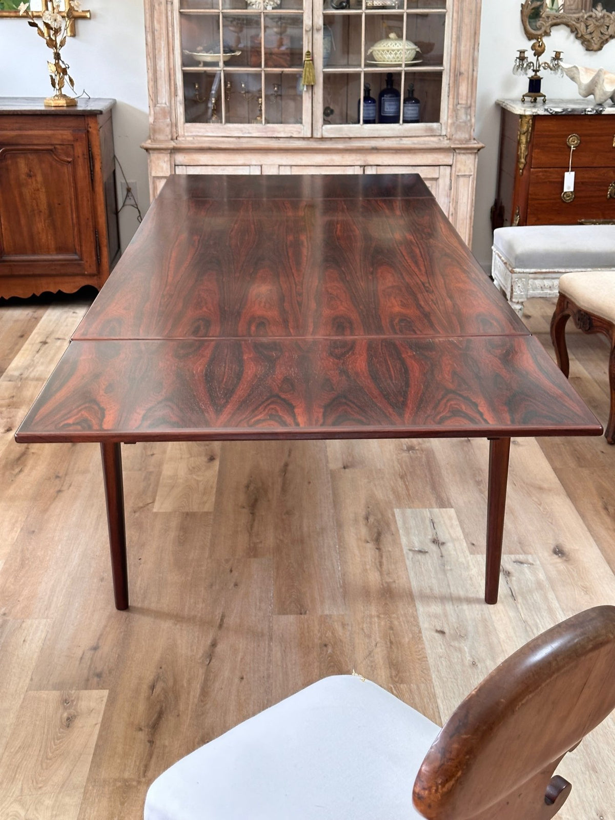 Rare Danish Rosewood Dining Table - Helen Storey Antiques