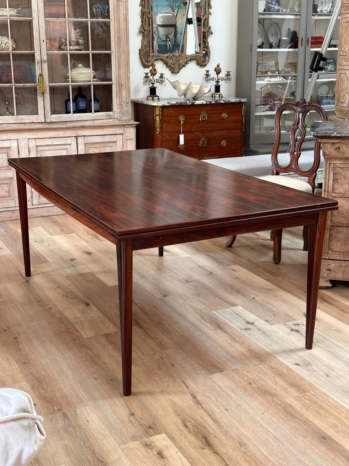 Rare Danish Rosewood Dining Table - Helen Storey Antiques