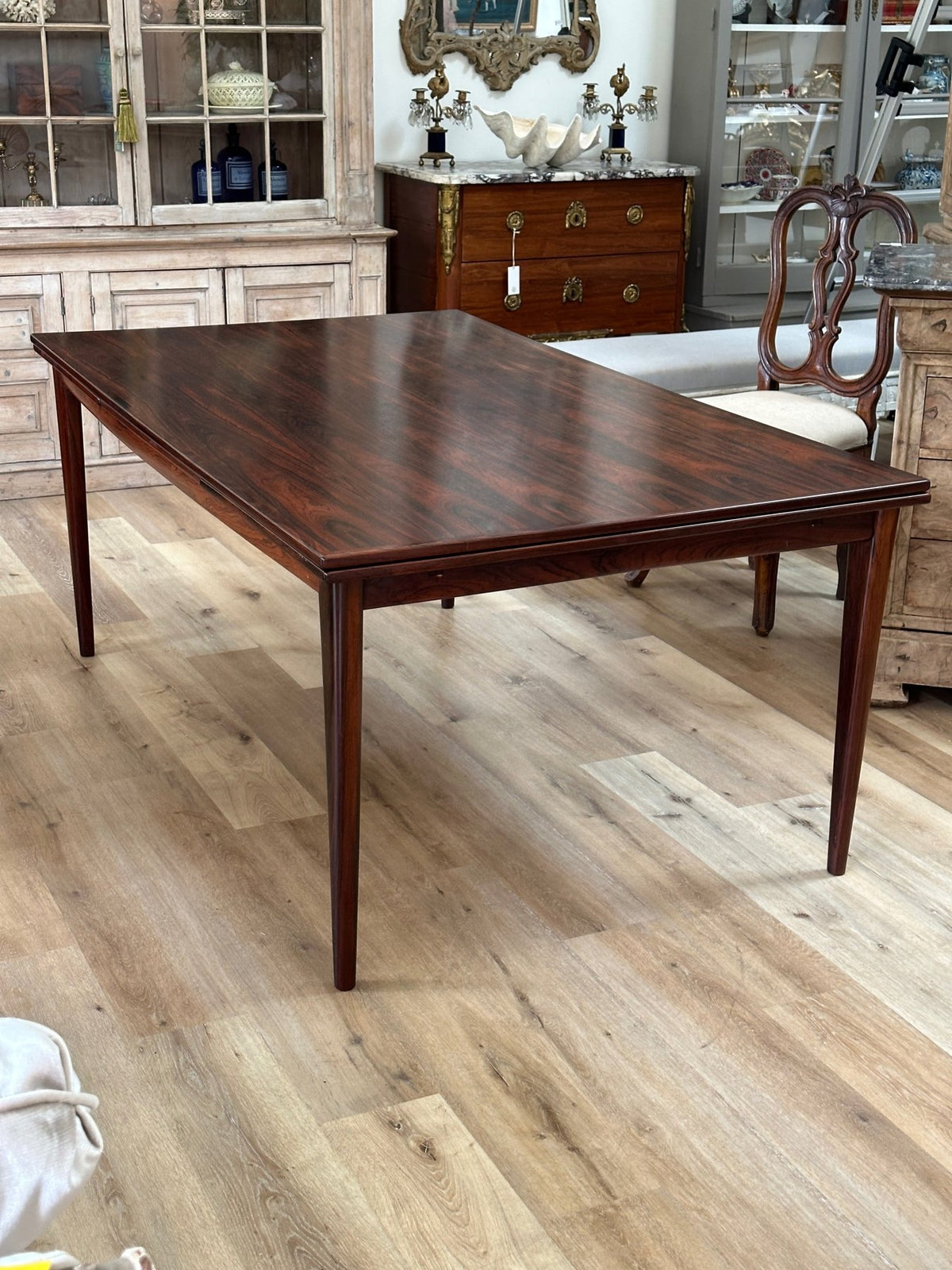 Rare Danish Rosewood Dining Table - Helen Storey Antiques