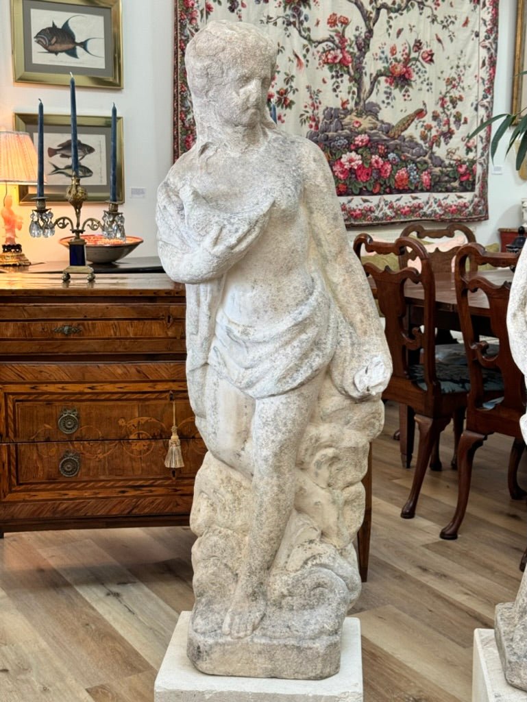 Renaissance Period Marble Statues, 15th - 16th Century - Helen Storey Antiques