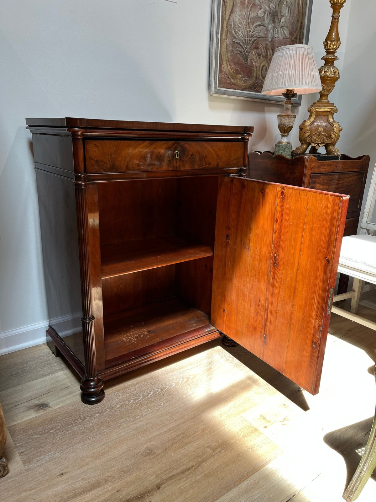 Small Mahogany Cabinet or Bedside Stand - Helen Storey Antiques