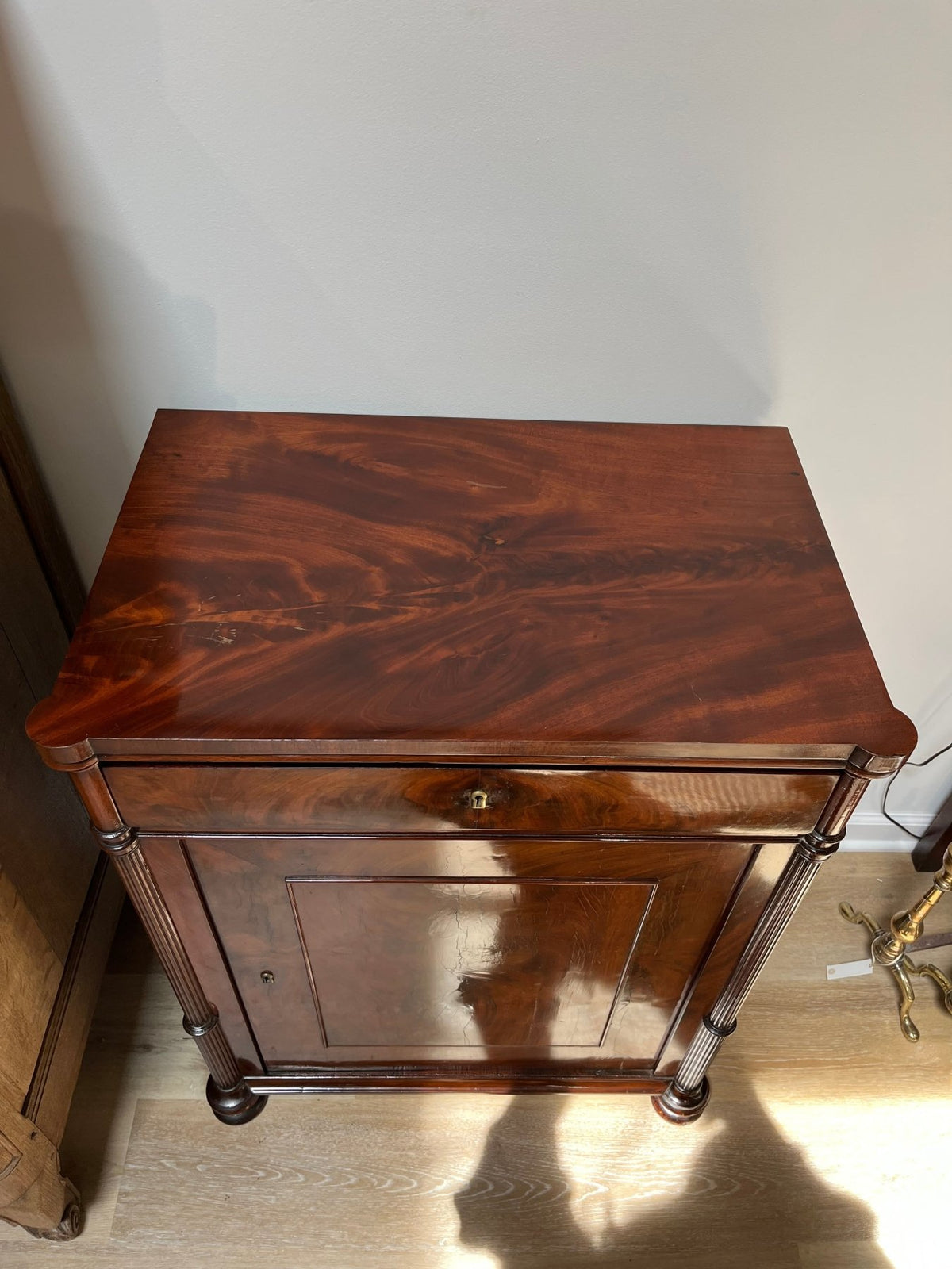 Small Mahogany Cabinet or Bedside Stand - Helen Storey Antiques