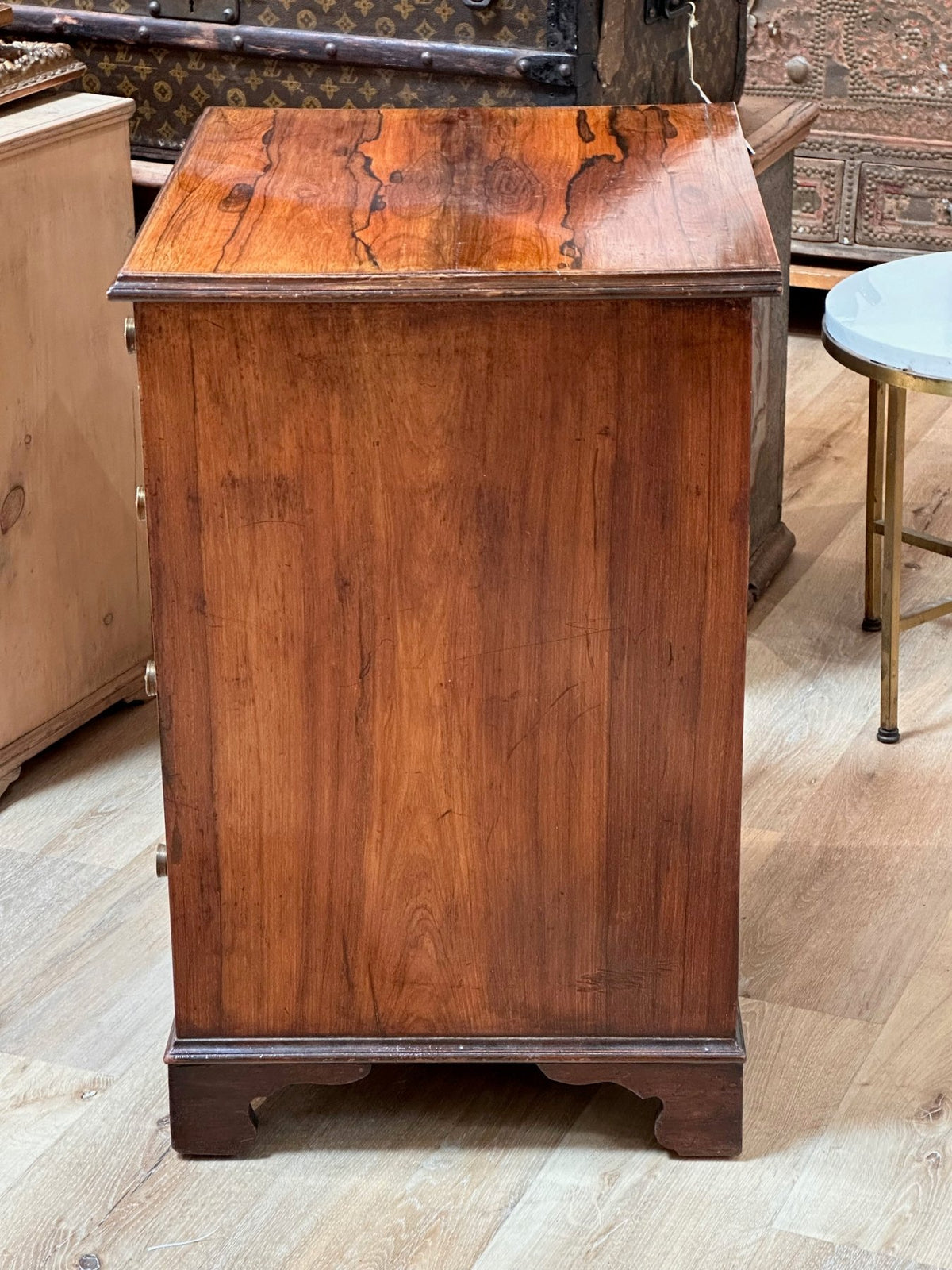 Small Regency Rosewood Chest of Drawers, c. 1815 - Helen Storey Antiques