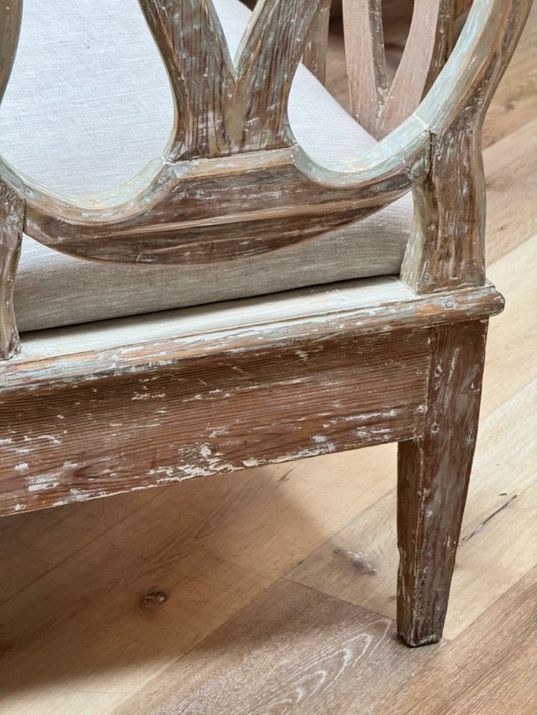 Spectacular Gustavian Period Settee - Helen Storey Antiques