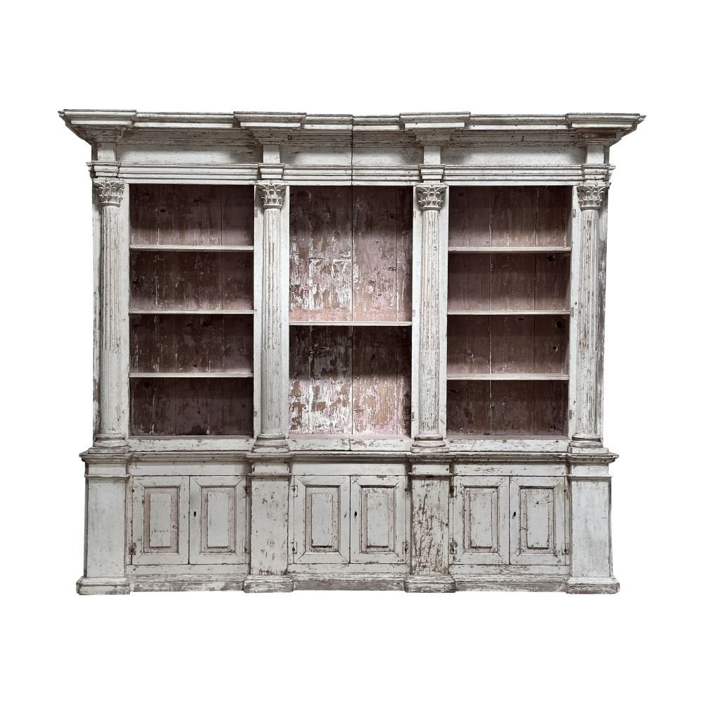 Stunning 18th Century Italian Bookcase - Helen Storey Antiques