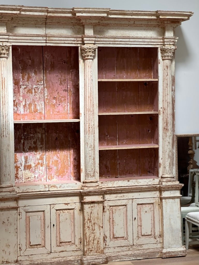 Stunning 18th Century Italian Bookcase - Helen Storey Antiques