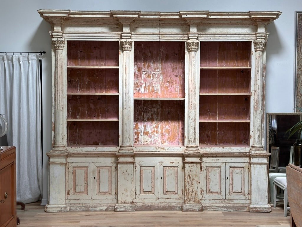 Stunning 18th Century Italian Bookcase - Helen Storey Antiques