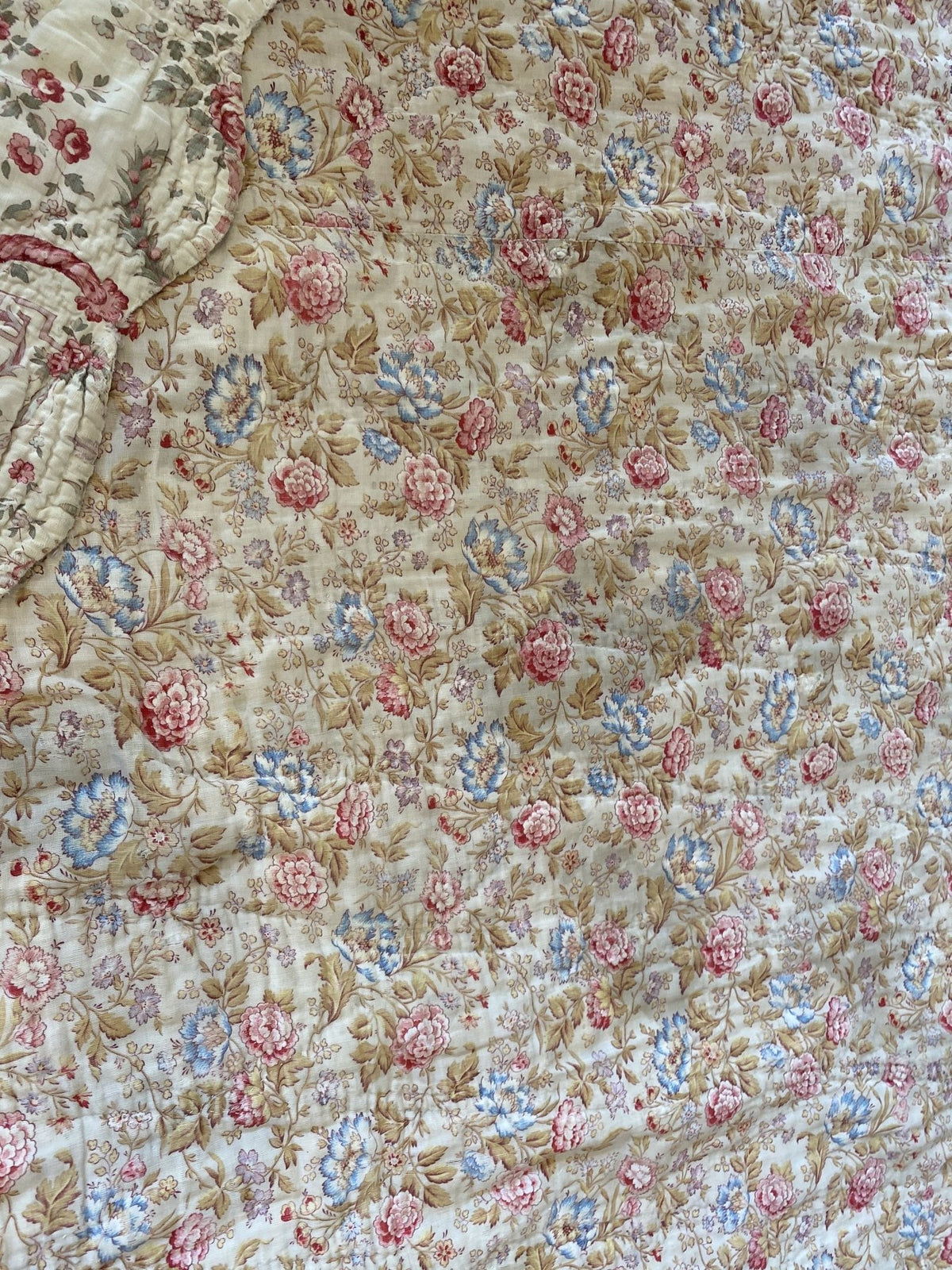 Stunning Boutis Pique, French Provincial Quilt, Belle Epoque - Helen Storey Antiques