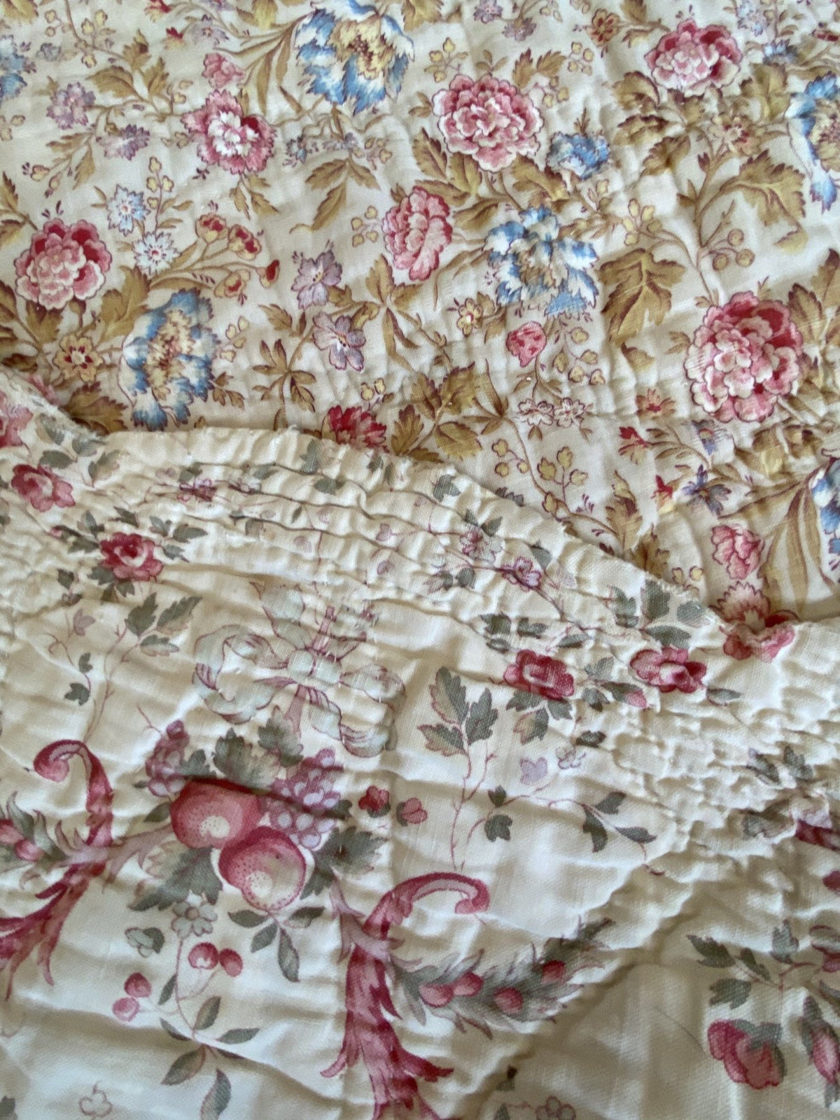 Stunning Boutis Pique, French Provincial Quilt, Belle Epoque - Helen Storey Antiques