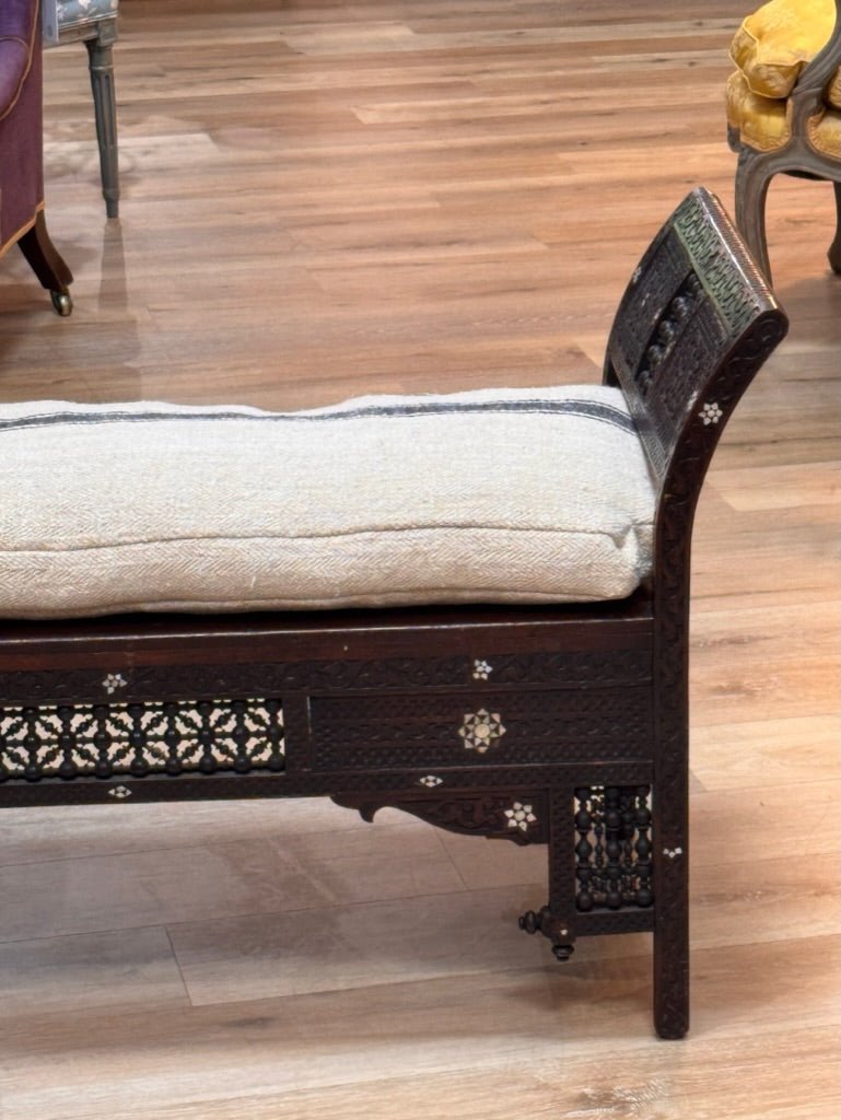 Syrian Bench - Helen Storey Antiques