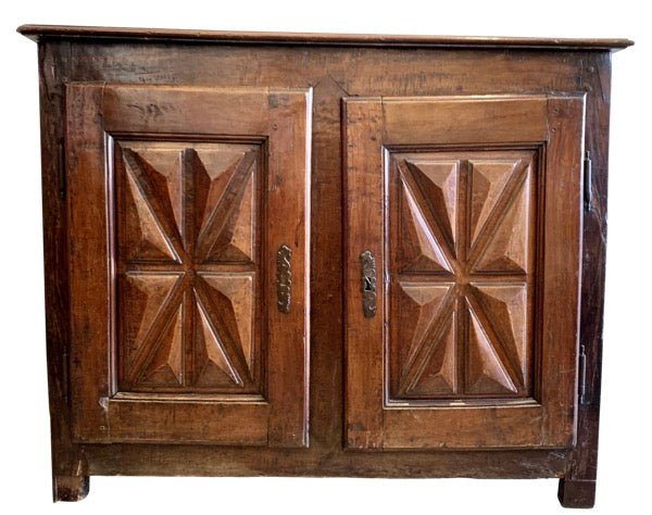 17TH CENTURY FRENCH WALNUT BUFFET or Cabinet - Helen Storey Antiques