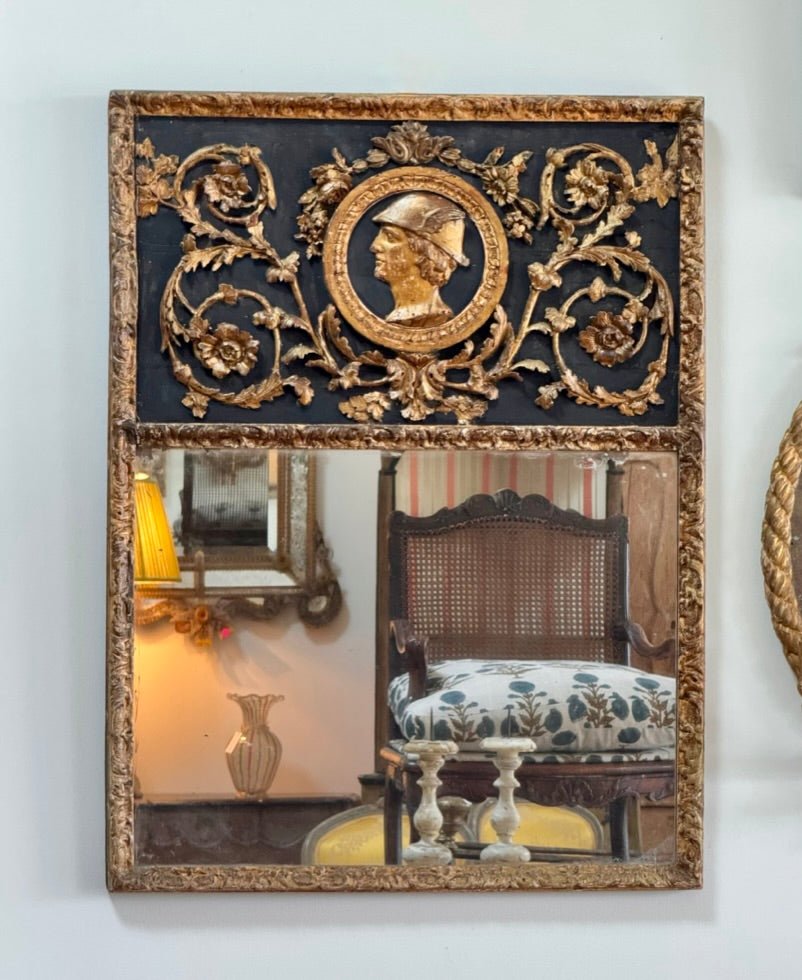 Early 19th Century French Empire boiserie Mirror - Helen Storey Antiques