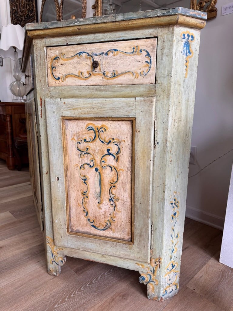 Italian Painted Florentine Credenza, Late 18th Century - Helen Storey Antiques