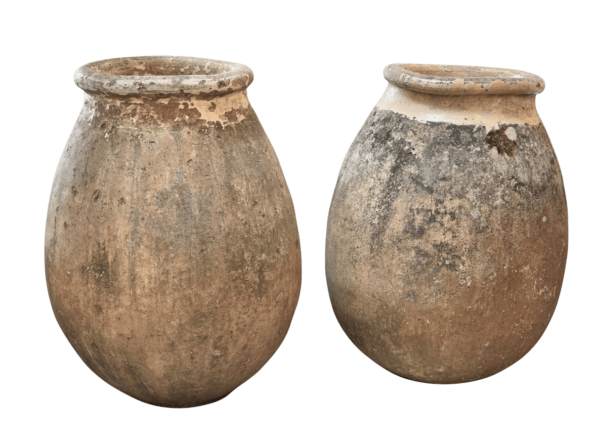 Large 19th Century French Biot Jars - Helen Storey Antiques