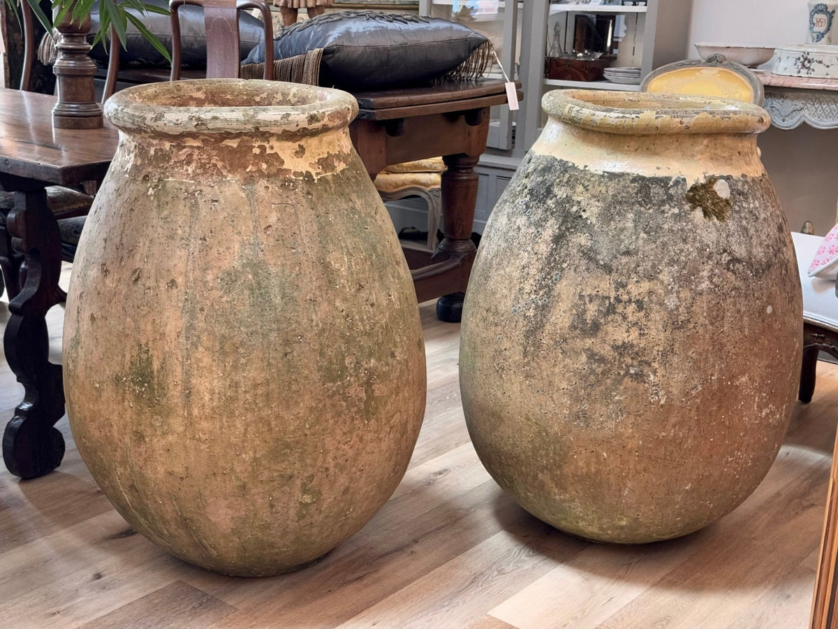 Large 19th Century French Biot Jars - Helen Storey Antiques